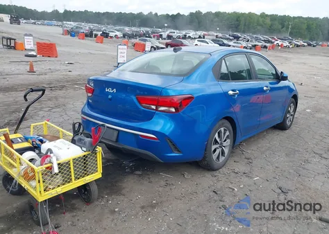 2022 Kia Rio S from USA, damaged, VIN 3KPA24AD5NE481563